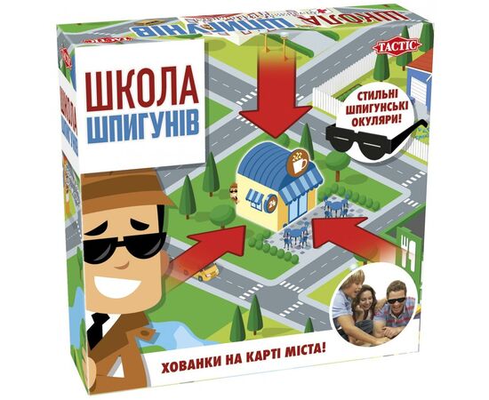 Настільна гра Tactic Школа шпигунів ( укр.) (56263)