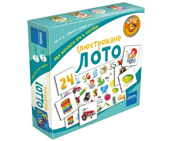 Настольная игра Granna Иллюстрированное лото (82517)