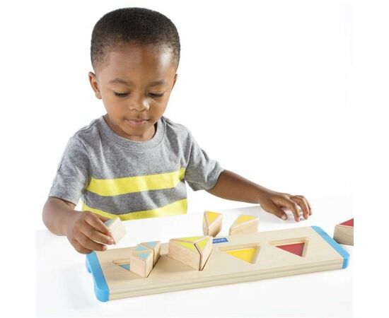 Развивающая игрушка Guidecraft Сортер Manipulatives Треугольники (G6745), изображение 5 Развивающая игрушка Guidecraft Сортер Manipulatives Треугольники (G6745), изображение 5