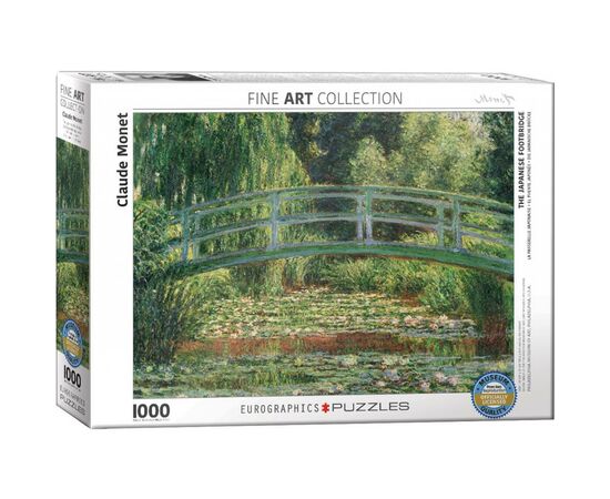 Пазл Eurographics Японський місток Клод Моне 1000 елементів (6000-0827)