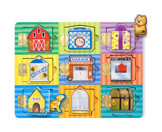 Развивающая игрушка Melissa&Doug Магнитная доска "Открой и найди" (MD10474), изображение 2