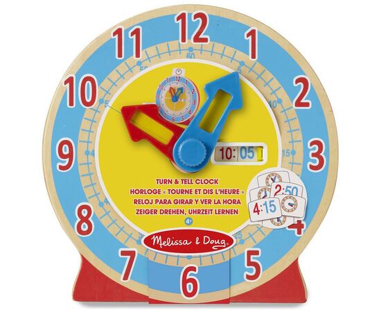 Розвиваюча іграшка Melissa&Doug Розумний годинник (MD14284)