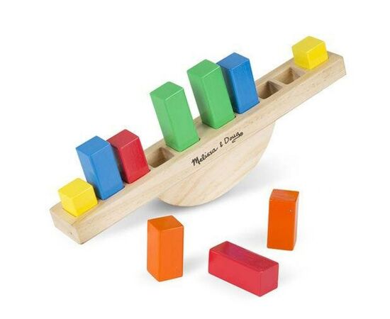 Развивающая игрушка Melissa&Doug Деревянный баланс Радуга (MD15197), изображение 3 Развивающая игрушка Melissa&Doug Деревянный баланс Радуга (MD15197), изображение 3