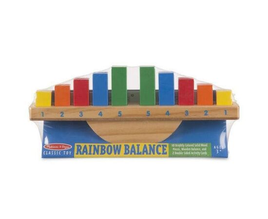Развивающая игрушка Melissa&Doug Деревянный баланс Радуга (MD15197)