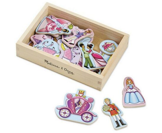 Развивающая игрушка Melissa&Doug Фигурки на магнитах - Принцессы (MD19278), изображение 2 Развивающая игрушка Melissa&Doug Фигурки на магнитах - Принцессы (MD19278), изображение 2