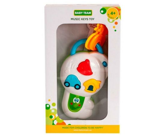 Развивающая игрушка Baby Team Ключики (8622), изображение 2 Развивающая игрушка Baby Team Ключики (8622), изображение 2
