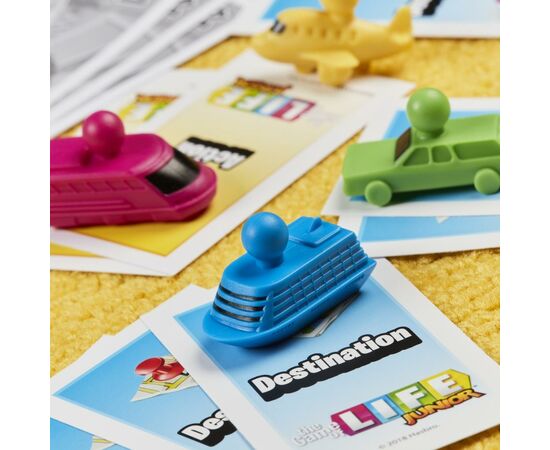 Настольная игра Hasbro Игра в жизнь Джуниор (E6678), изображение 11 Настольная игра Hasbro Игра в жизнь Джуниор (E6678), изображение 11