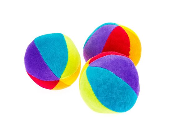 М'яка іграшка Goki Кулька з брязкальцем 6шт. (65042), зображення 2