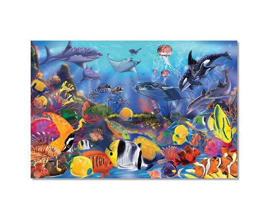 Пазл Melissa&Doug Мега "Водяний світ", 48 елементів (MD10427)