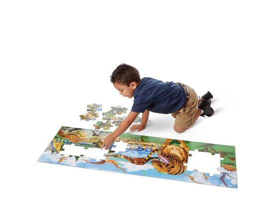 Пазл Melissa&Doug Мега "Страны динозавров", 48 элементов (MD10442), изображение 3 Пазл Melissa&Doug Мега "Страны динозавров", 48 элементов (MD10442), изображение 3