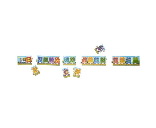 Пазл Melissa&Doug Мега "Номера вагонов", 20 элементов (MD31000), изображение 2 Пазл Melissa&Doug Мега "Номера вагонов", 20 элементов (MD31000), изображение 2