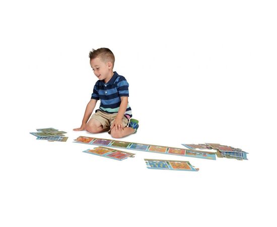 Пазл Melissa&Doug Мега "Номера вагонов", 20 элементов (MD31000), изображение 3 Пазл Melissa&Doug Мега "Номера вагонов", 20 элементов (MD31000), изображение 3