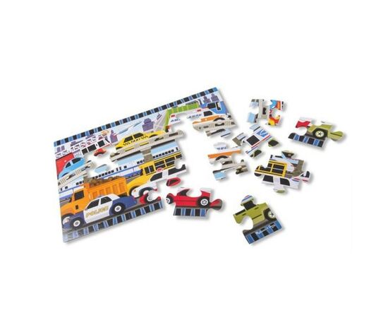 Пазл Melissa&Doug Мега "Пробка", 24 элемента (MD4421), изображение 2 Пазл Melissa&Doug Мега "Пробка", 24 элемента (MD4421), изображение 2