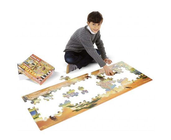 Пазл Melissa&Doug Мега "Сафари", 100 элементов (MD12873), изображение 2 Пазл Melissa&Doug Мега "Сафари", 100 элементов (MD12873), изображение 2