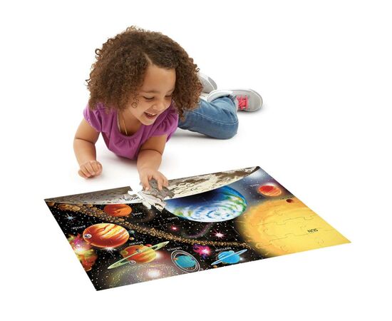 Пазл Melissa&Doug Мега "Солнечная система", 48 элементов (MD10413), изображение 2 Пазл Melissa&Doug Мега "Солнечная система", 48 элементов (MD10413), изображение 2