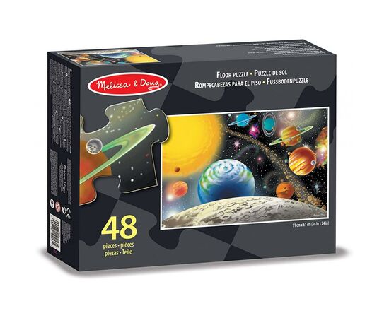 Пазл Melissa&Doug Мега "Солнечная система", 48 элементов (MD10413), изображение 3 Пазл Melissa&Doug Мега "Солнечная система", 48 элементов (MD10413), изображение 3