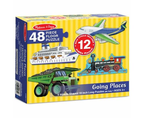 Пазл Melissa&Doug Мега "Транспорт", 48 элементов (MD432), изображение 3 Пазл Melissa&Doug Мега "Транспорт", 48 элементов (MD432), изображение 3