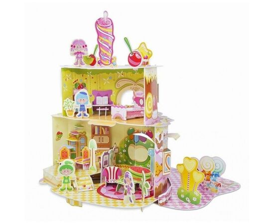 Пазл Melissa&Doug 3D Домик сладостей (MD9460), изображение 2 Пазл Melissa&Doug 3D Домик сладостей (MD9460), изображение 2