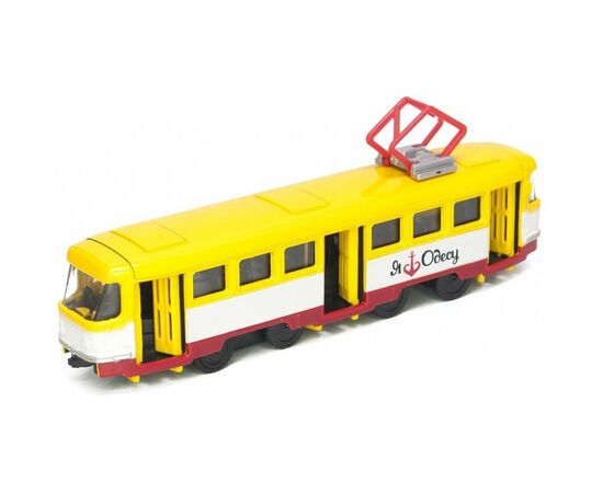 Спецтехніка Технопарк Городской трамвай Одесса от 3 до 5 лет (SB-16-66WB-U), зображення 3 Спецтехніка Технопарк Городской трамвай Одесса от 3 до 5 лет (SB-16-66WB-U), зображення 3