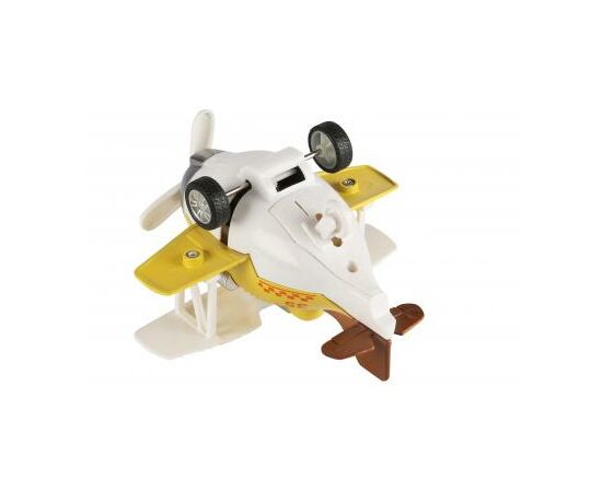 Спецтехніка Same Toy Самолет металический инерционный Aircraft желтый со светом и (SY8015Ut-1), зображення 4 Спецтехніка Same Toy Самолет металический инерционный Aircraft желтый со светом и (SY8015Ut-1), зображення 4
