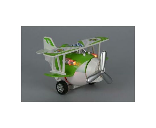 Спецтехника Same Toy Самолет металический инерционный Aircraft зеленый со светом (SY8012Ut-4), изображение 2 Спецтехника Same Toy Самолет металический инерционный Aircraft зеленый со светом (SY8012Ut-4), изображение 2