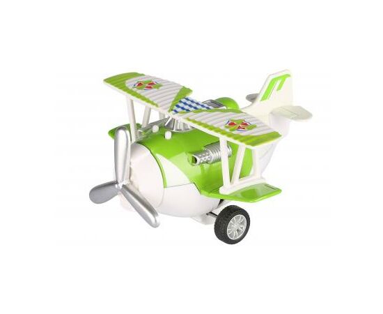 Спецтехника Same Toy Самолет металический инерционный Aircraft зеленый со светом (SY8012Ut-4)