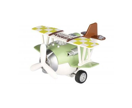 Спецтехніка Same Toy Самолет металический инерционный Aircraft зеленый со светом (SY8015Ut-2)