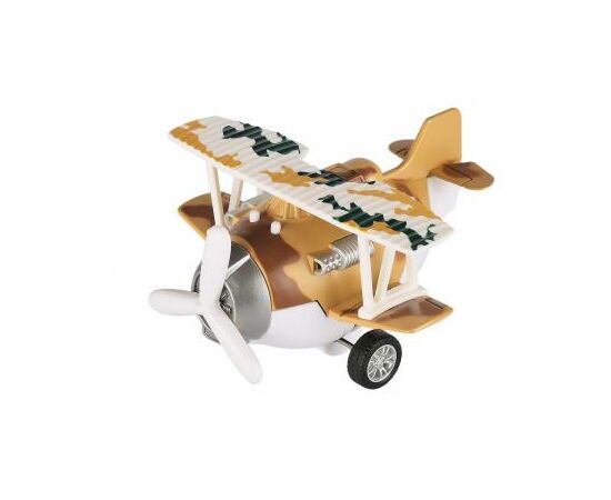 Спецтехніка Same Toy Самолет металический инерционный Aircraft коричневый (SY8016AUt-3)