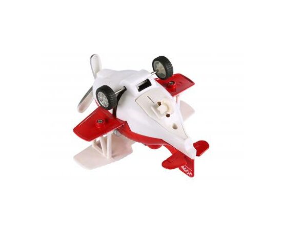 Спецтехника Same Toy Самолет металический инерционный Aircraft красный со светом (SY8012Ut-3), изображение 4