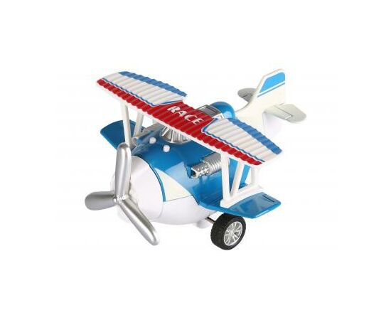 Спецтехника Same Toy Самолет металический инерционный Aircraft синий (SY8013AUt-2)