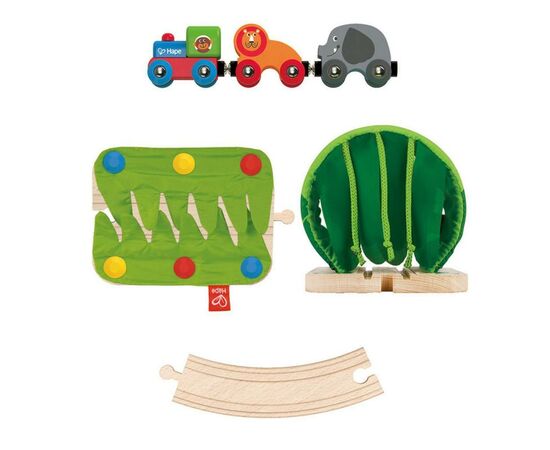 Железная дорога Hape Путешествие по джунглям (E3800), изображение 4 Железная дорога Hape Путешествие по джунглям (E3800), изображение 4