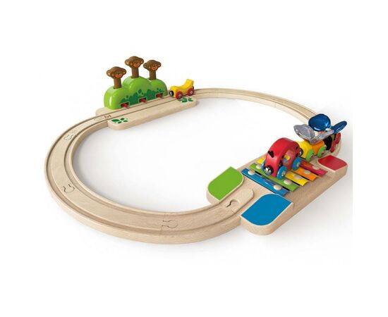 Залізниця Hape Моя маленька залізниця (E3814), зображення 2 Залізниця Hape Моя маленька залізниця (E3814), зображення 2