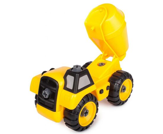 Спецтехника Kaile Toys Бетономешалка разборная модель с отверткой (KL702-8), изображение 5 Спецтехника Kaile Toys Бетономешалка разборная модель с отверткой (KL702-8), изображение 5