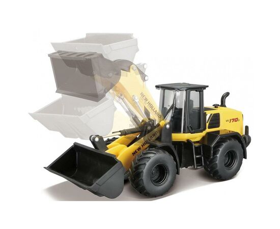 Спецтехника Bburago New Holland Экскаватор W170D серии Construction 1:43 (18-32083), изображение 3 Спецтехника Bburago New Holland Экскаватор W170D серии Construction 1:43 (18-32083), изображение 3