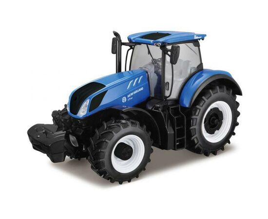 Спецтехника Bburago Трактор New Holland серии Farm 1:32 (18-44067), изображение 2 Спецтехника Bburago Трактор New Holland серии Farm 1:32 (18-44067), изображение 2