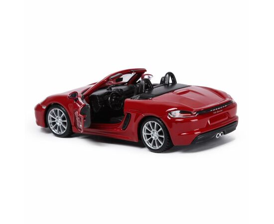 Машина Bburago Bburago Porsche 718 Boxster (1:32) (18-43049), изображение 3 Машина Bburago Bburago Porsche 718 Boxster (1:32) (18-43049), изображение 3