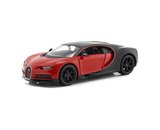 Машина Maisto Bugatti Chiron Sport (1:24) (31524 black/red)