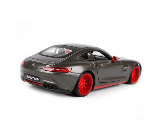 Машина Maisto Mercedes - AMG GT сірий металік - тюнінг (1:24) (32505 met. grey), зображення 2 Машина Maisto Mercedes - AMG GT сірий металік - тюнінг (1:24) (32505 met. grey), зображення 2