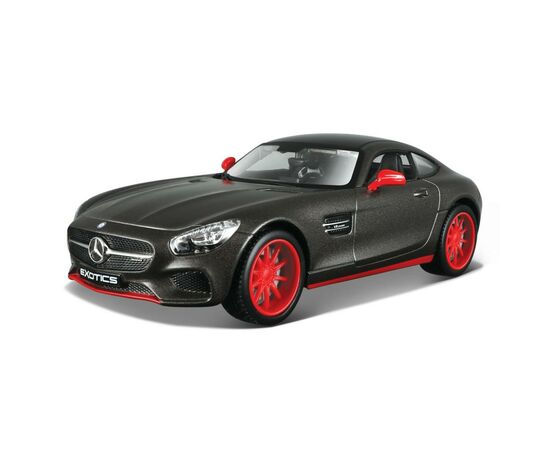 Машина Maisto Mercedes - AMG GT серый металлик - тюнинг (1:24) (32505 met. grey)