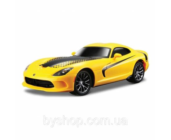 Машина Maisto 2013 SRT Viper GTS желтый. Свет и звук (1:24) (81222 yellow)