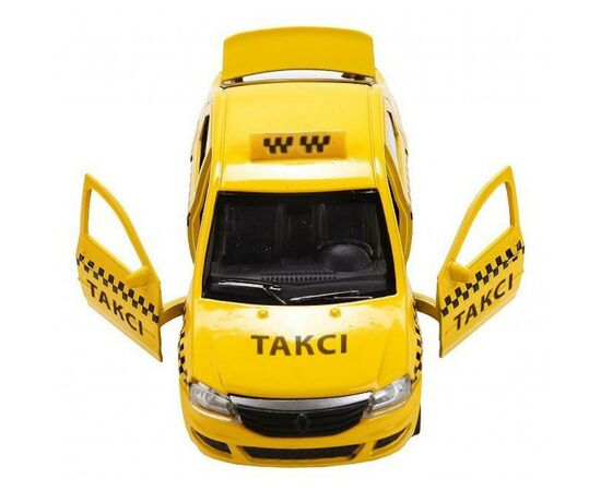 Спецтехника Технопарк Renault Logan Taxi (1:32) (LOGAN-T), изображение 2 Спецтехника Технопарк Renault Logan Taxi (1:32) (LOGAN-T), изображение 2