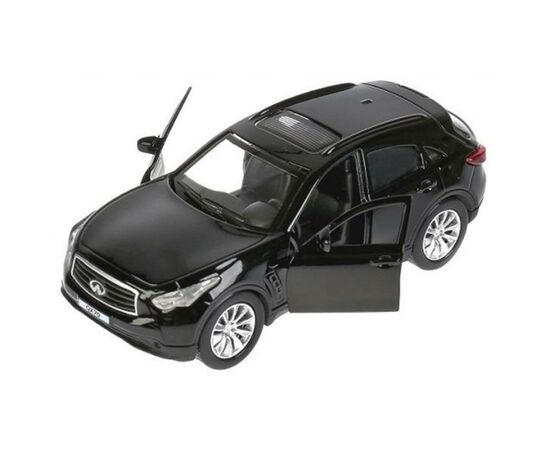 Машина Технопарк Infiniti Qx70 Черный (1:32) (QX70-BK), изображение 2 Машина Технопарк Infiniti Qx70 Черный (1:32) (QX70-BK), изображение 2