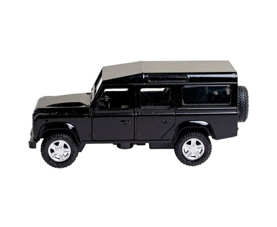 Машина Технопарк Land Rover Defender Черный (1:32) (DEFENDER-BK), изображение 2 Машина Технопарк Land Rover Defender Черный (1:32) (DEFENDER-BK), изображение 2