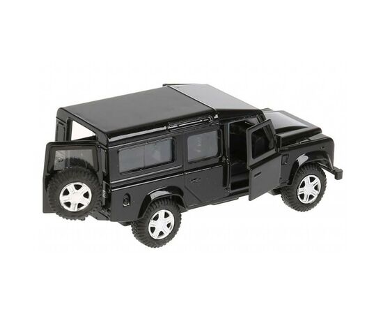 Машина Технопарк Land Rover Defender Черный (1:32) (DEFENDER-BK), изображение 3 Машина Технопарк Land Rover Defender Черный (1:32) (DEFENDER-BK), изображение 3