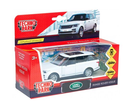Машина Технопарк Range Rover Vogue Белый (1:32) (VOGUE-WT), изображение 4 Машина Технопарк Range Rover Vogue Белый (1:32) (VOGUE-WT), изображение 4