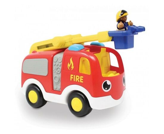 Развивающая игрушка Wow Toys Пожарная машина Эрни (10714), изображение 2 Развивающая игрушка Wow Toys Пожарная машина Эрни (10714), изображение 2