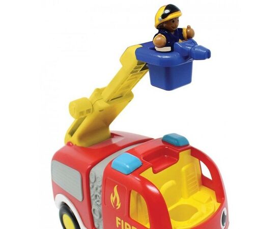Развивающая игрушка Wow Toys Пожарная машина Эрни (10714), изображение 4 Развивающая игрушка Wow Toys Пожарная машина Эрни (10714), изображение 4