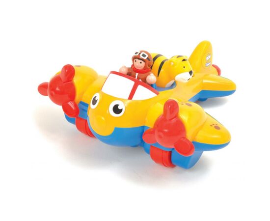 Развивающая игрушка Wow Toys Самолет Джонни Джангл (01013), изображение 2 Развивающая игрушка Wow Toys Самолет Джонни Джангл (01013), изображение 2