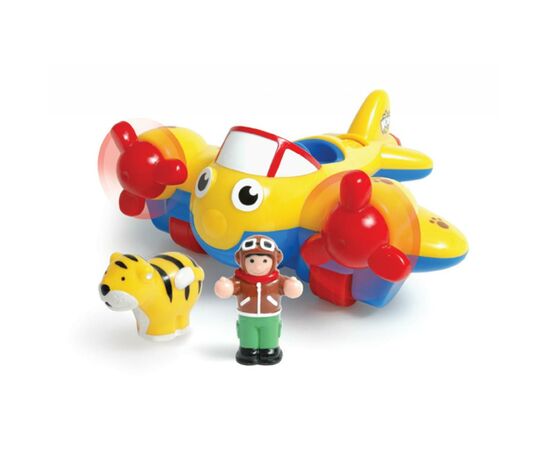 Развивающая игрушка Wow Toys Самолет Джонни Джангл (01013), изображение 3 Развивающая игрушка Wow Toys Самолет Джонни Джангл (01013), изображение 3