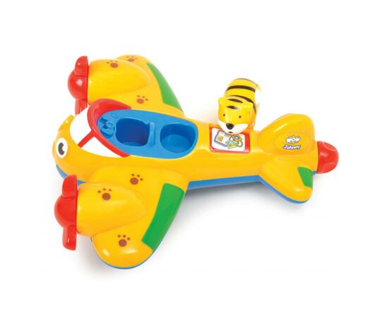 Развивающая игрушка Wow Toys Самолет Джонни Джангл (01013), изображение 4 Развивающая игрушка Wow Toys Самолет Джонни Джангл (01013), изображение 4